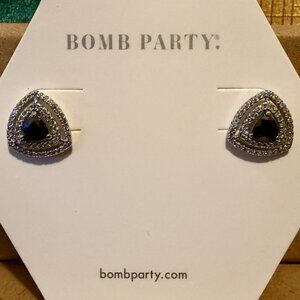 Bomb Party Earrings RBP 5473 The Sterling Club